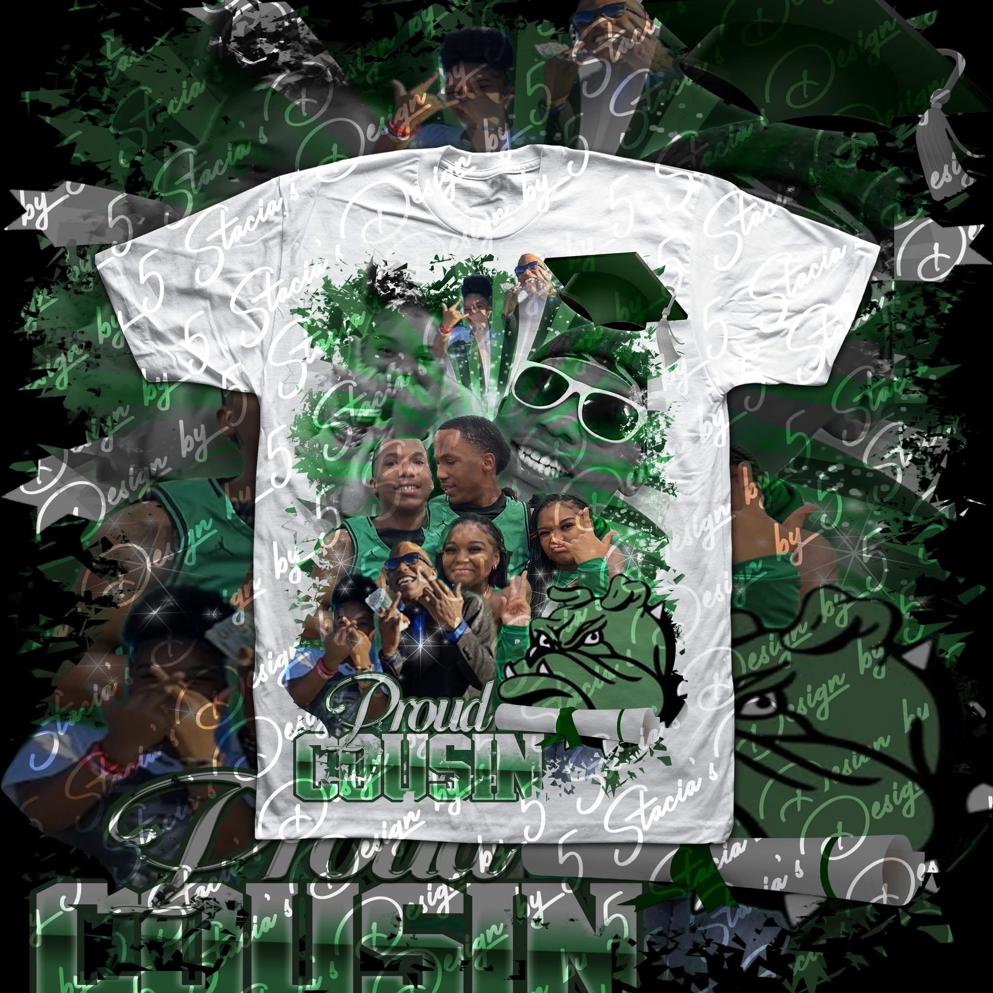 Center Print Custom Shirts