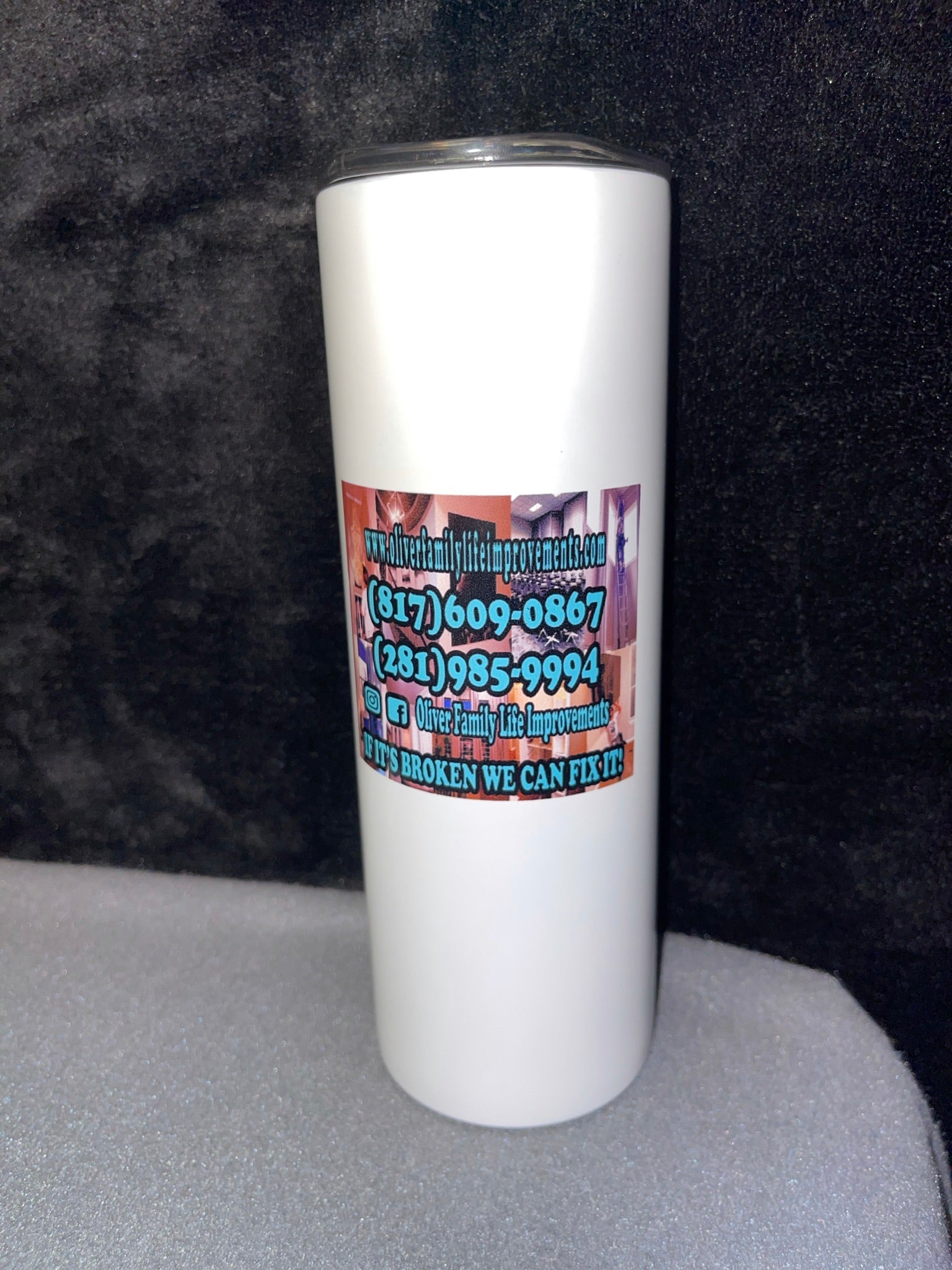 20oz Skinny Straight Tumblers