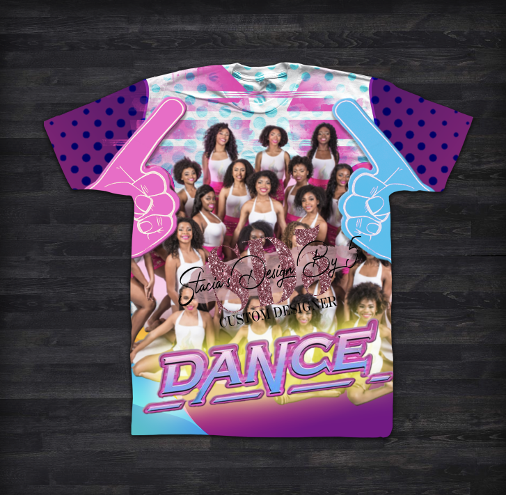 Jazz Hands Dance 3D Shirt (Front Only)