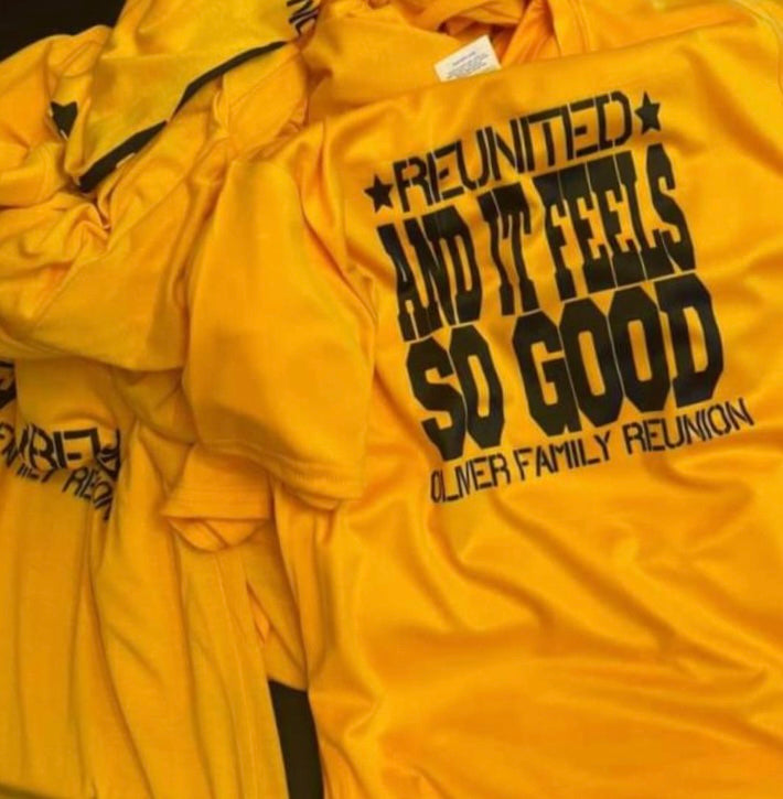 Reunited Reunion Shirts